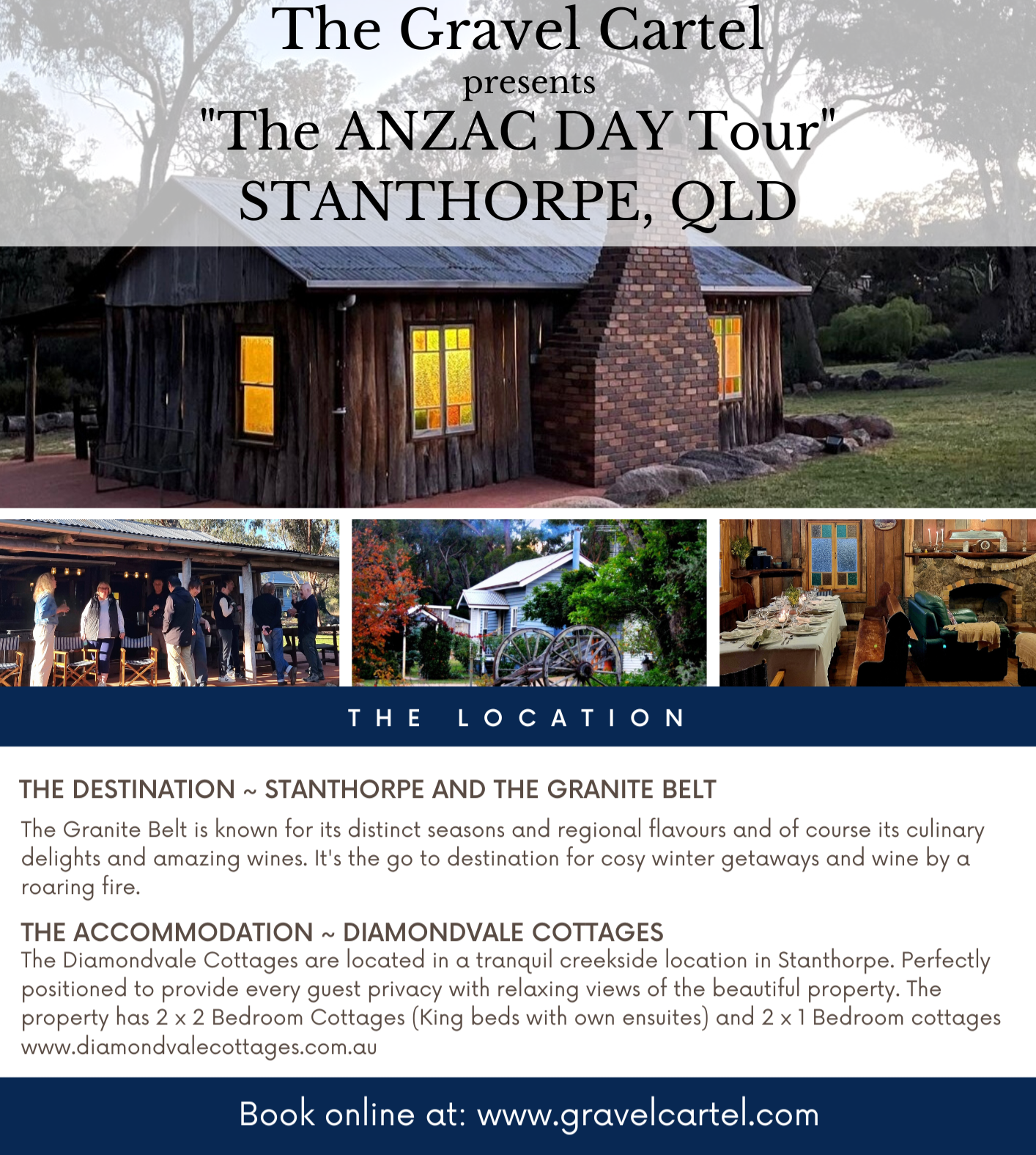 ANZAC Day Tour 2024 - Stanthorpe