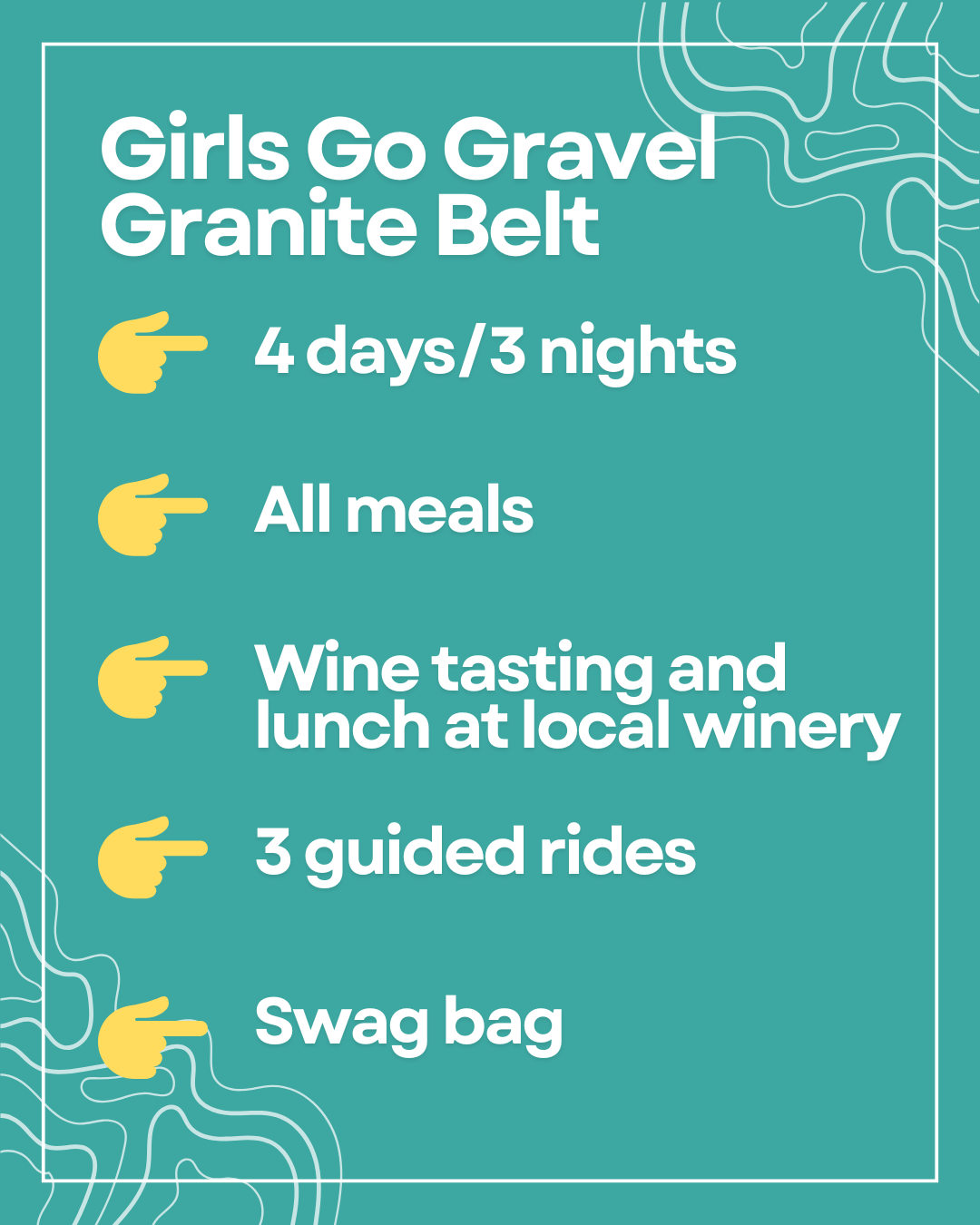 Girls Go Gravel - Granite Belt