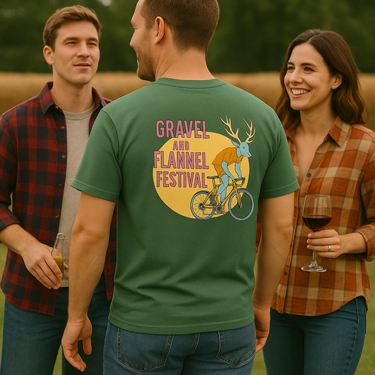 2025 Gravel and Flannel Festival T Shirts