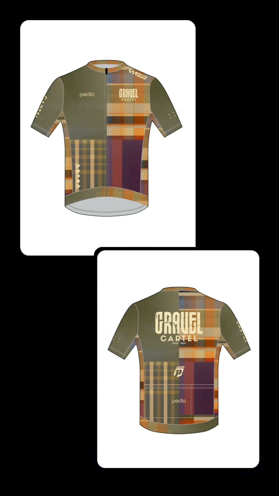 New Gravel Cartel/Pedla Short Sleeve Jerseys PRE ORDER