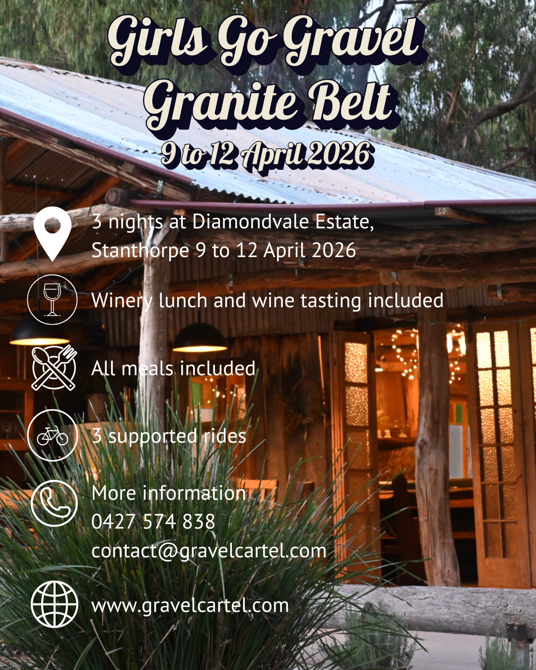 Girls Go Gravel - Granite Belt