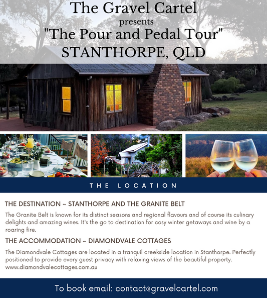 The Pour and Pedal Tour - Stanthorpe - September 2022