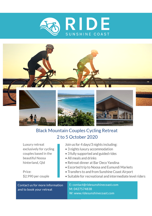 Couples Cycling Retreat - Black Mountain - October 2020